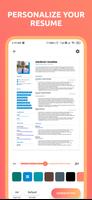 ResumeX: cv resume maker app screenshot 3