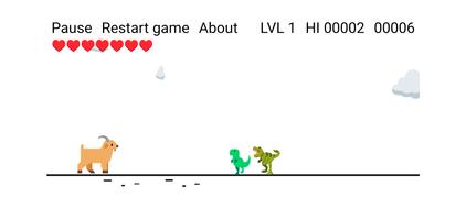 Evil Goat Run! Jumper game 海報