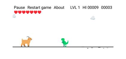 Evil Goat Run! Jumper game 截圖 2