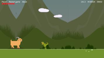 Goat Run Lite: Save the goat Cartaz