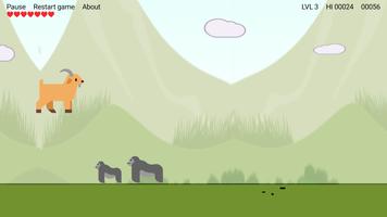 Goat Run Lite: Save the goat imagem de tela 2
