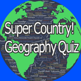 Super Country! Flag & Map Quiz आइकन