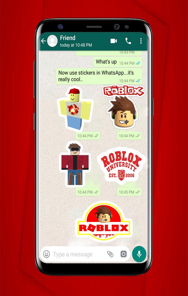 Roblox Stickers For Whatsapp Wastickerapp For Android Apk Download - roblox meme stickers