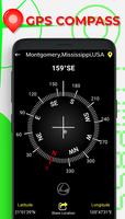 GPS Compass Map for Android captura de pantalla 1