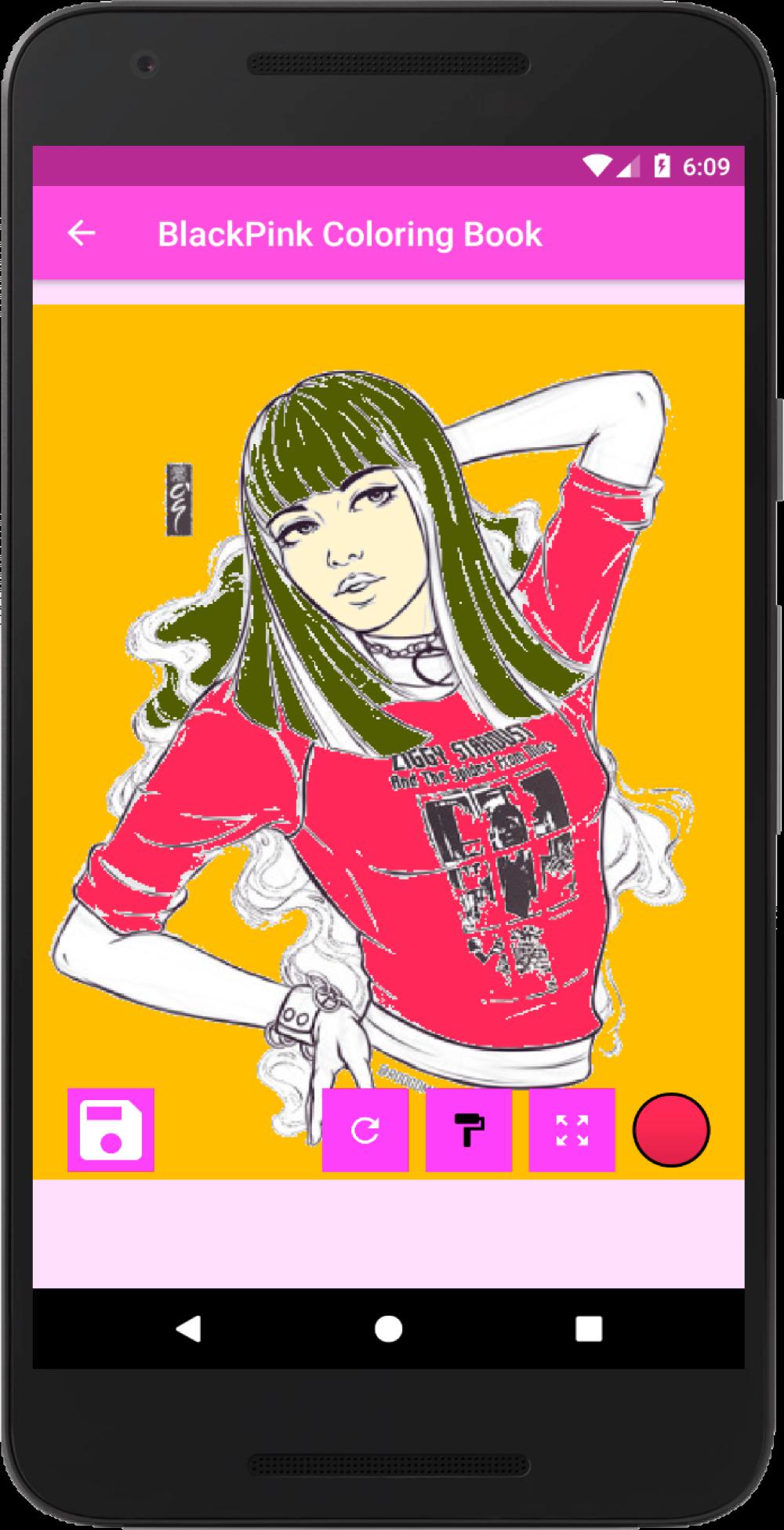 Black Pink K-Pop Coloring Books for Android - APK Download