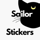 Moon Stickers en Español icône