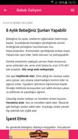 Bebek Gelişimi screenshot 3