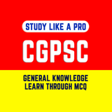 APK CGPSC Exam Prep GK Quiz Hindi