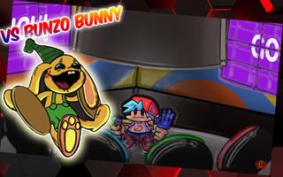 FNF VS Bunzo Bunny โปสเตอร์