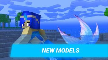 Mermaid mod for Minecraft screenshot 1