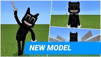 Mod Cartoon Cat for Minecraft تصوير الشاشة 1