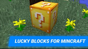 Lucky Block mod for MCPE الملصق