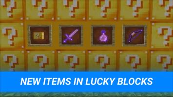 Lucky Block mod for MCPE تصوير الشاشة 1