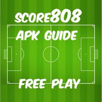 Score808 Apk Guide TV plakat