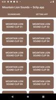 Mountain Lion Sound Collections ~ Sclip.app Affiche