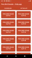 Peru Bird Sound Collections ~  پوسٹر