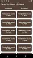 Turkey Bird Sound Collections  Affiche