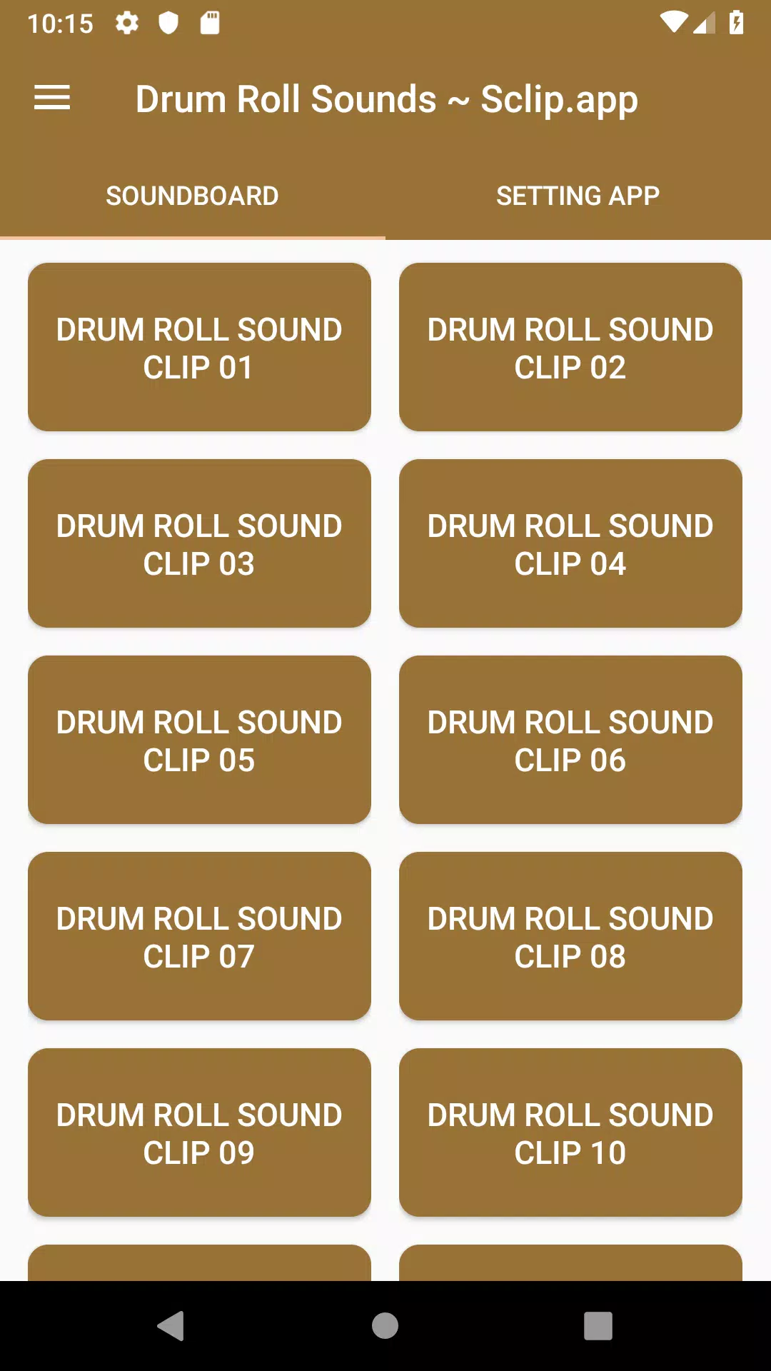 Drum Roll Sound Collections ~ APK for Android Download