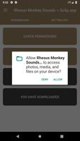 Rhesus Monkey Sound Collections ~ Sclip.app capture d'écran 1