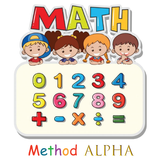 Math Made Easy –Method ALPHA-icoon