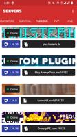 پوستر Servers List for MC Game