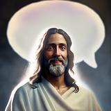 Text mit Jesus