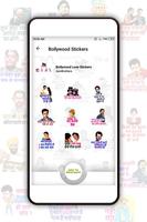 bollywood song stickers for whatsapp capture d'écran 1