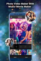 photo video maker with music-movie maker скриншот 1