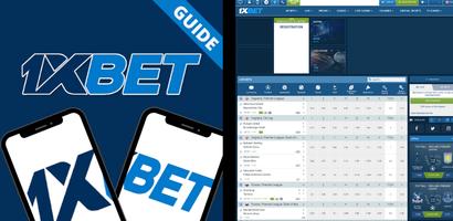 1xBet-Live betting Sport Tips Plakat