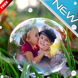 Bubble Photo Frame أيقونة