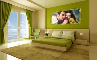 Bedroom Decoration Photo Frame الملصق