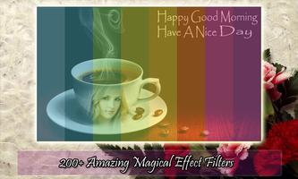 1 Schermata Good Morning Photo Frame