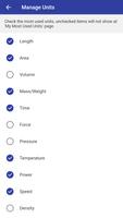 برنامه‌نما Unit Converter عکس از صفحه