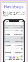 Hashtag+ スクリーンショット 1