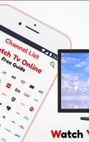 Live TV Channels Free Online Guide capture d'écran 1