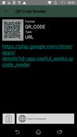 برنامه‌نما QR Code Reader عکس از صفحه