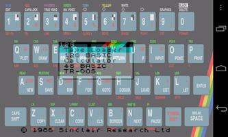 USP - ZX Spectrum Emulator capture d'écran 1