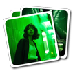 Photo green color آئیکن