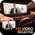 Live HD Video Projector Simulator icône