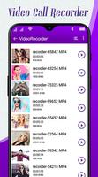 Video Call Recorder : Automatic Call Recorder Affiche