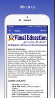 Vimal Education captura de pantalla 3