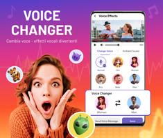 Poster Voice Changer: Effetti audio