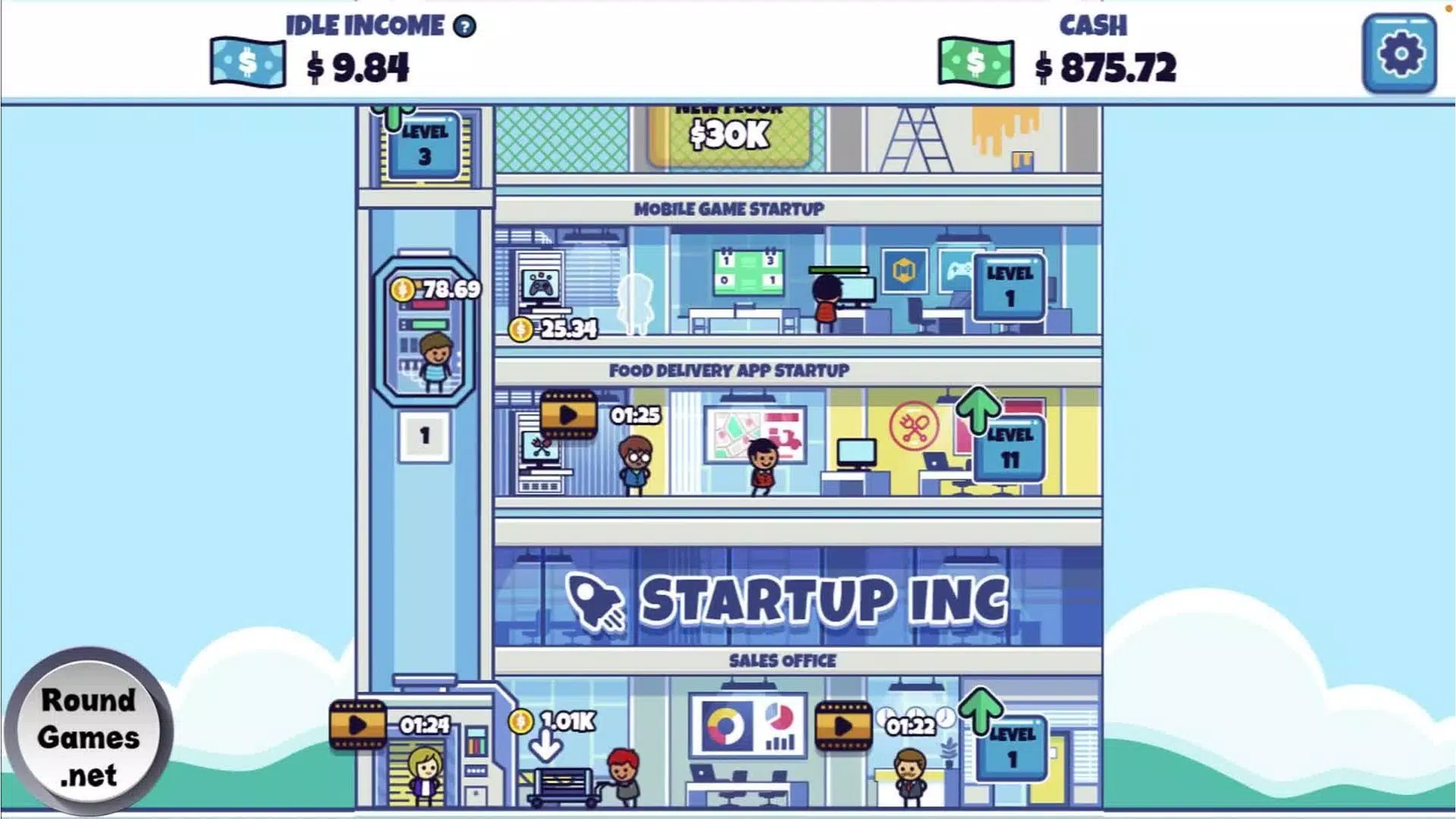 Idle Startup Tycoon - Play Online on SilverGames 🕹️