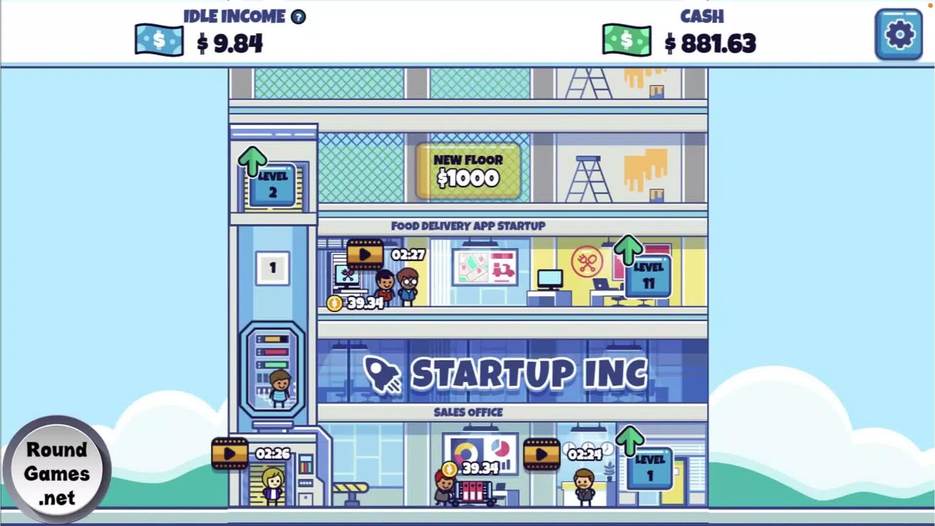 Idle Startup Tycoon: Jogo do Vale do Silício