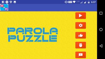 Parola puzzle الملصق