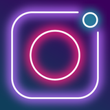 Neon Effect Brush : draw glow أيقونة