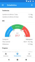 WeightFit captura de pantalla 1