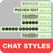 Chat Styles: Stylish Font