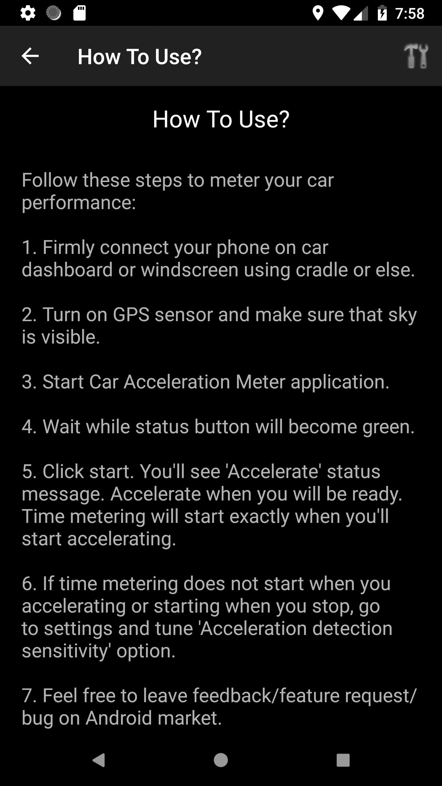 Car Acceleration Meter for Android - APK Download