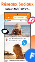 Video Downloader & Video Saver capture d'écran 1